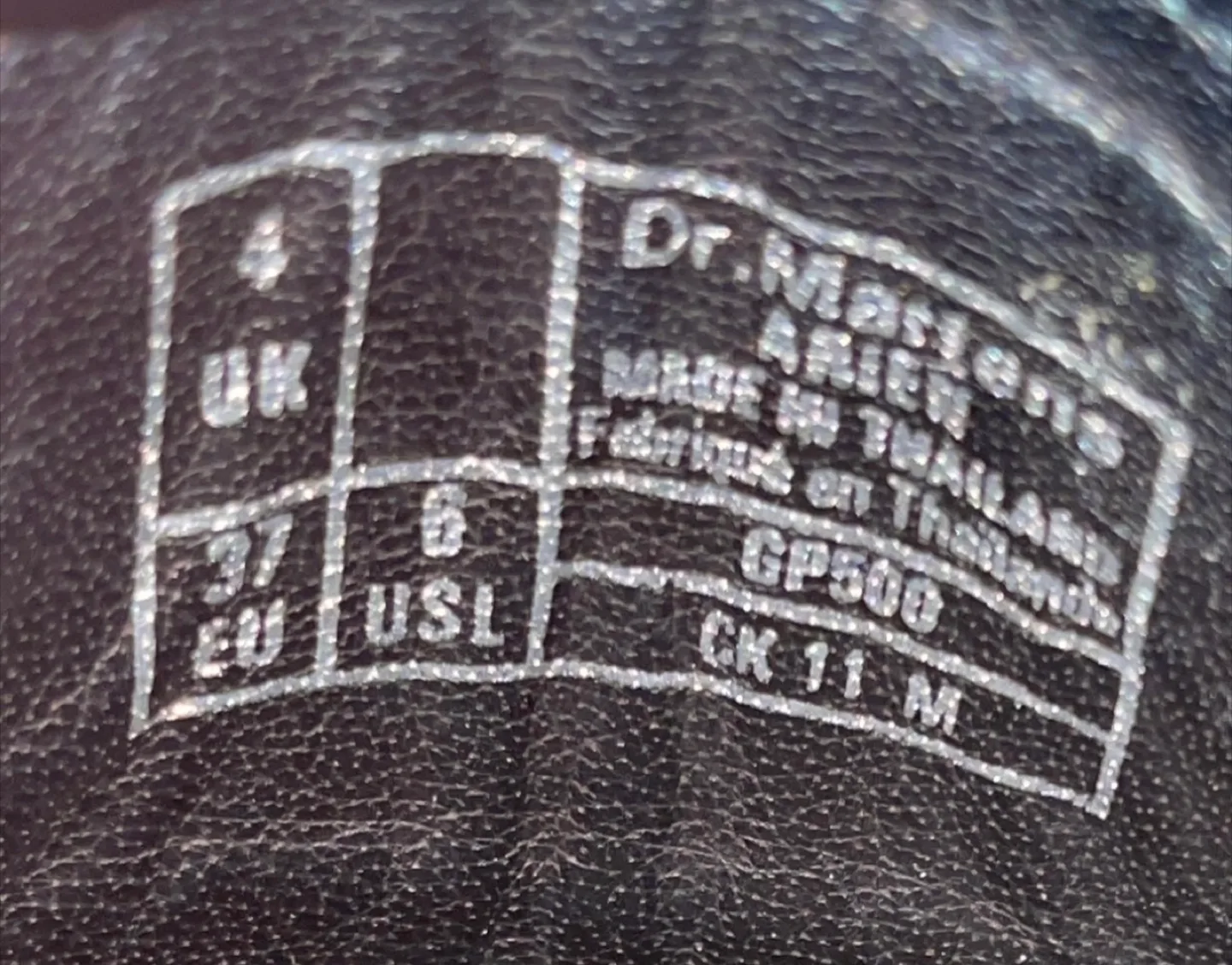 Dr Martens Limited Edition Pointed Toe Arien Creepers size 6-6.5 image indicator(8)