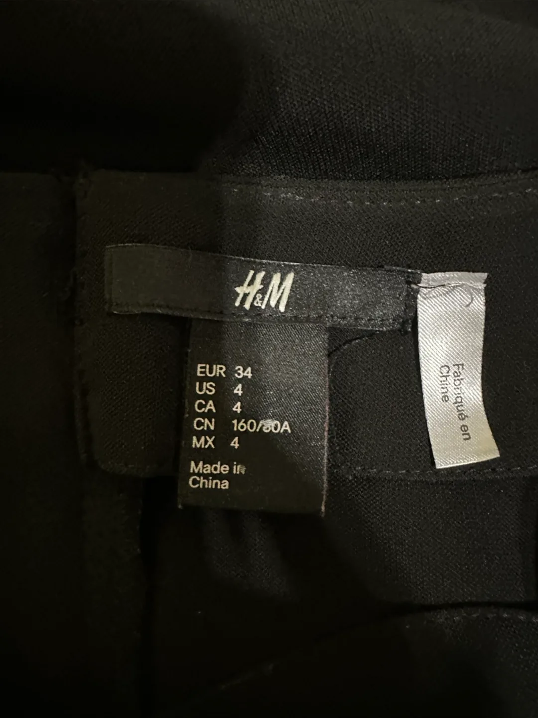 Black Peplum Dress - Size 0 image indicator(2)