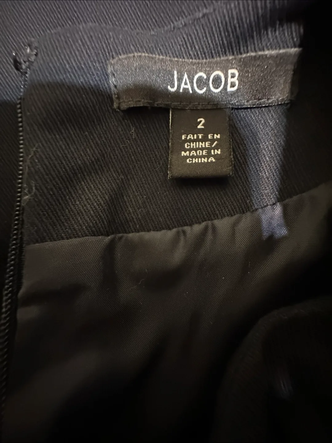 Navy Blue structured Dress - size 0 image indicator(2)