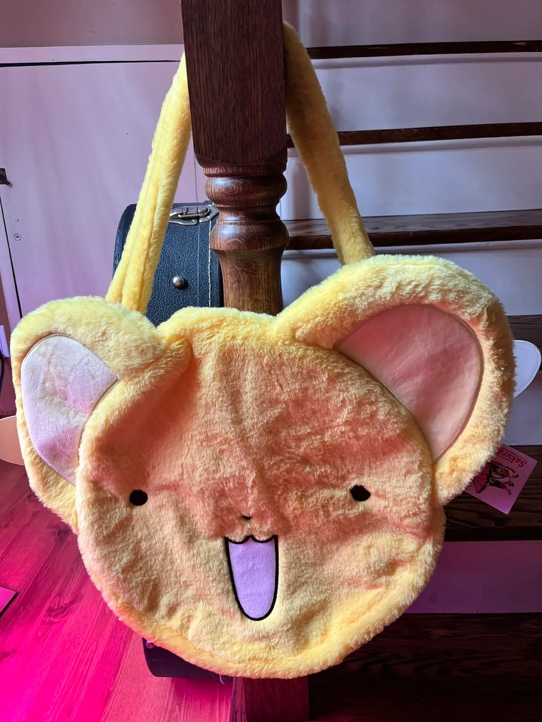 Large Cakeworthy Cardcaptor Sakura Kero Chan Bag C with tags thumbnail