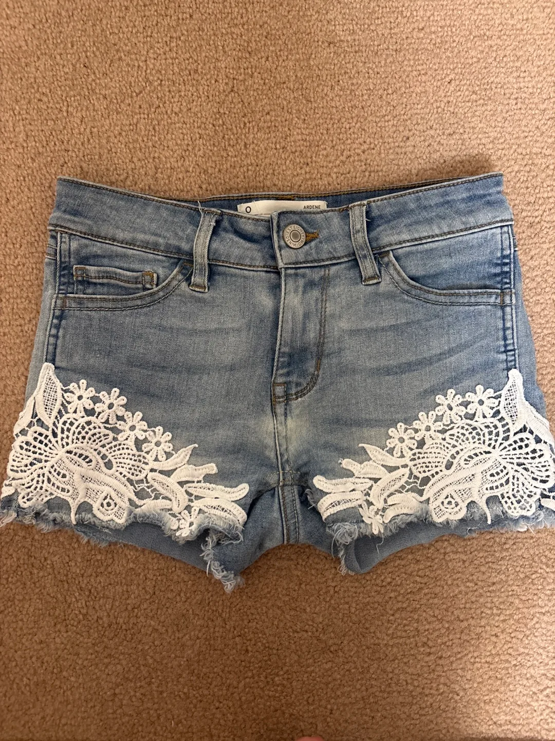 Ardene Lace Trim Shorts - XS image indicator(2)
