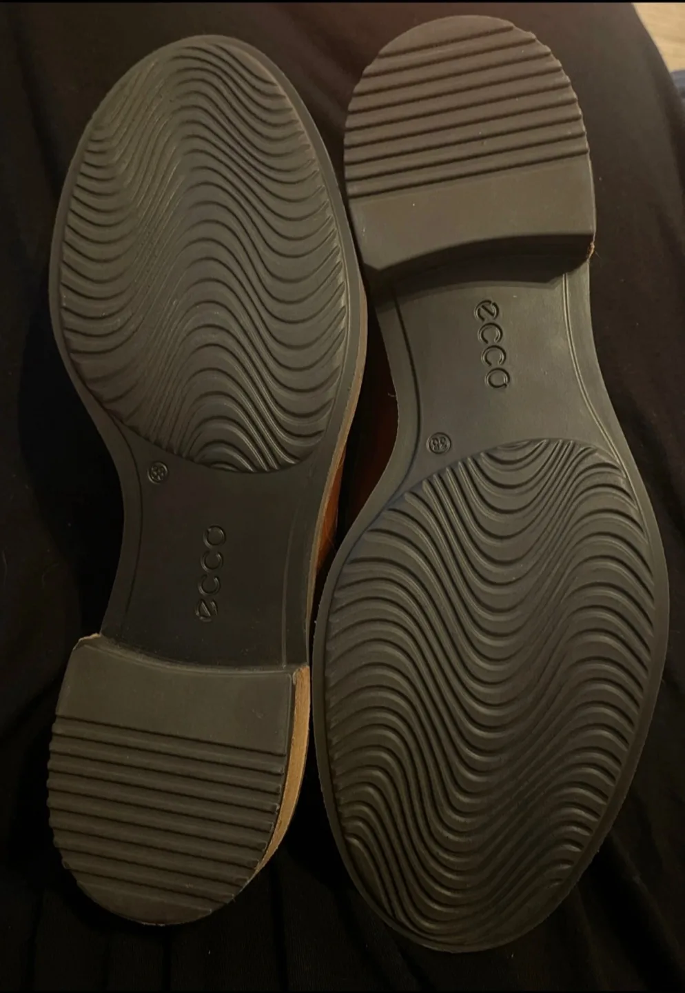 Ecco Sartorelle 25 Tailored Tie Oxford Shoes Size 7-7.5 image indicator(10)