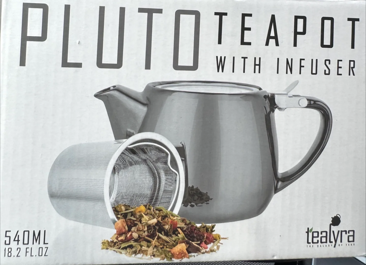 Tealyra Pluto Teapot with Infuser - NEW thumbnail