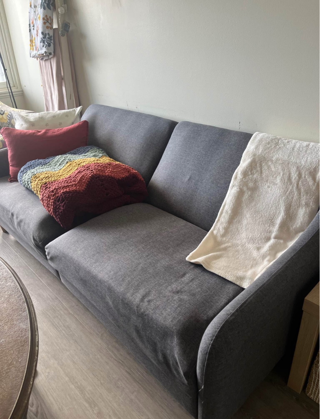 Grey folding sofa bed / couch, NEED GONE ❕ - photo 4