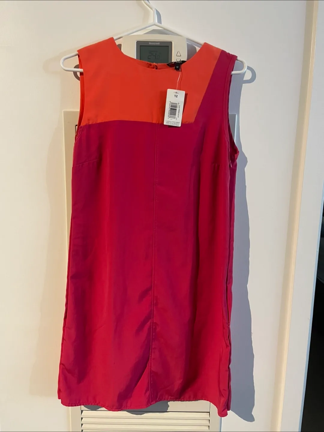Papaya Colour Block Dress - Size 12 image indicator(2)