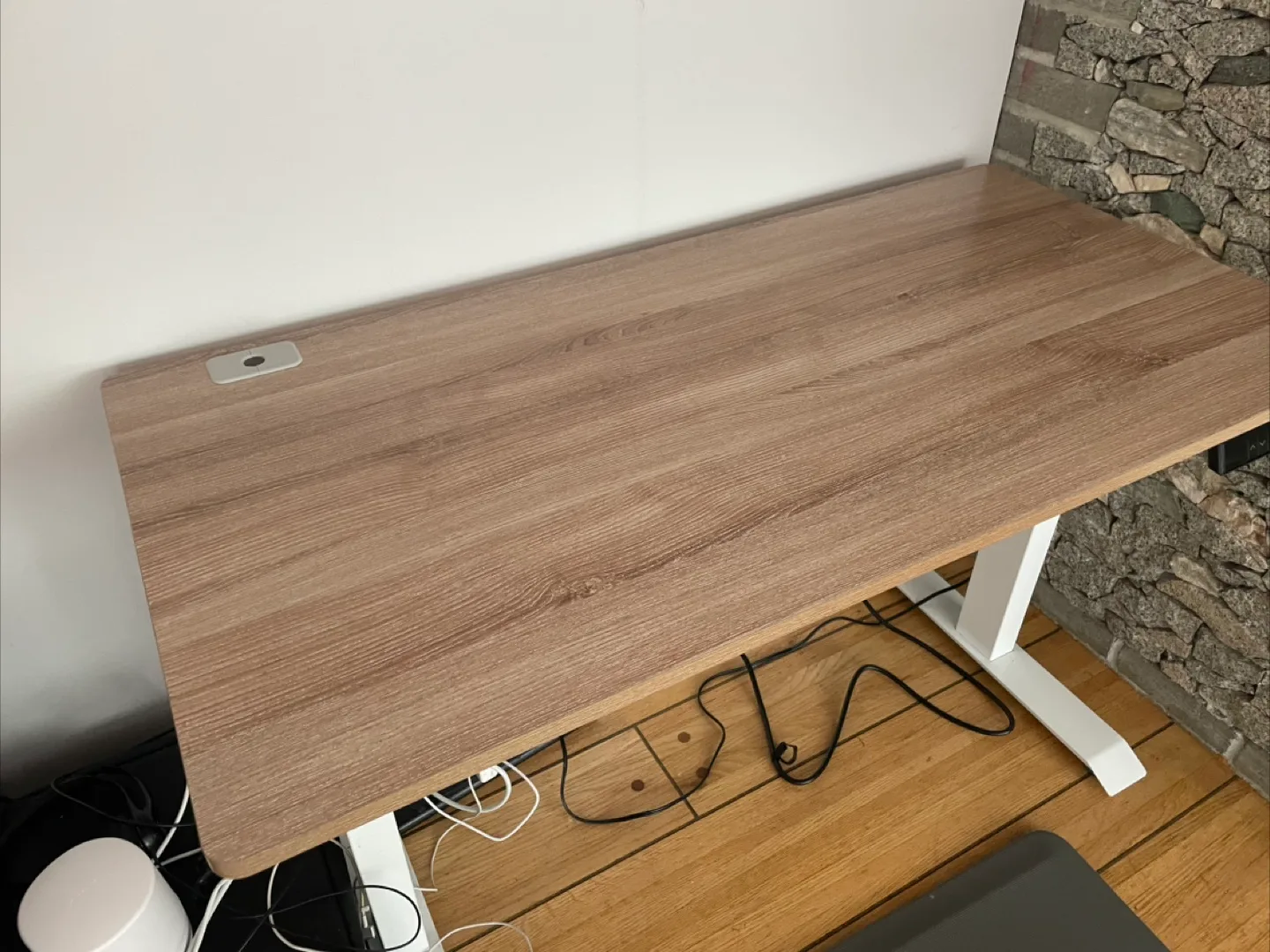 Adjustable Office Standing Desk with Memory Foam Standing Pad image indicator(3)