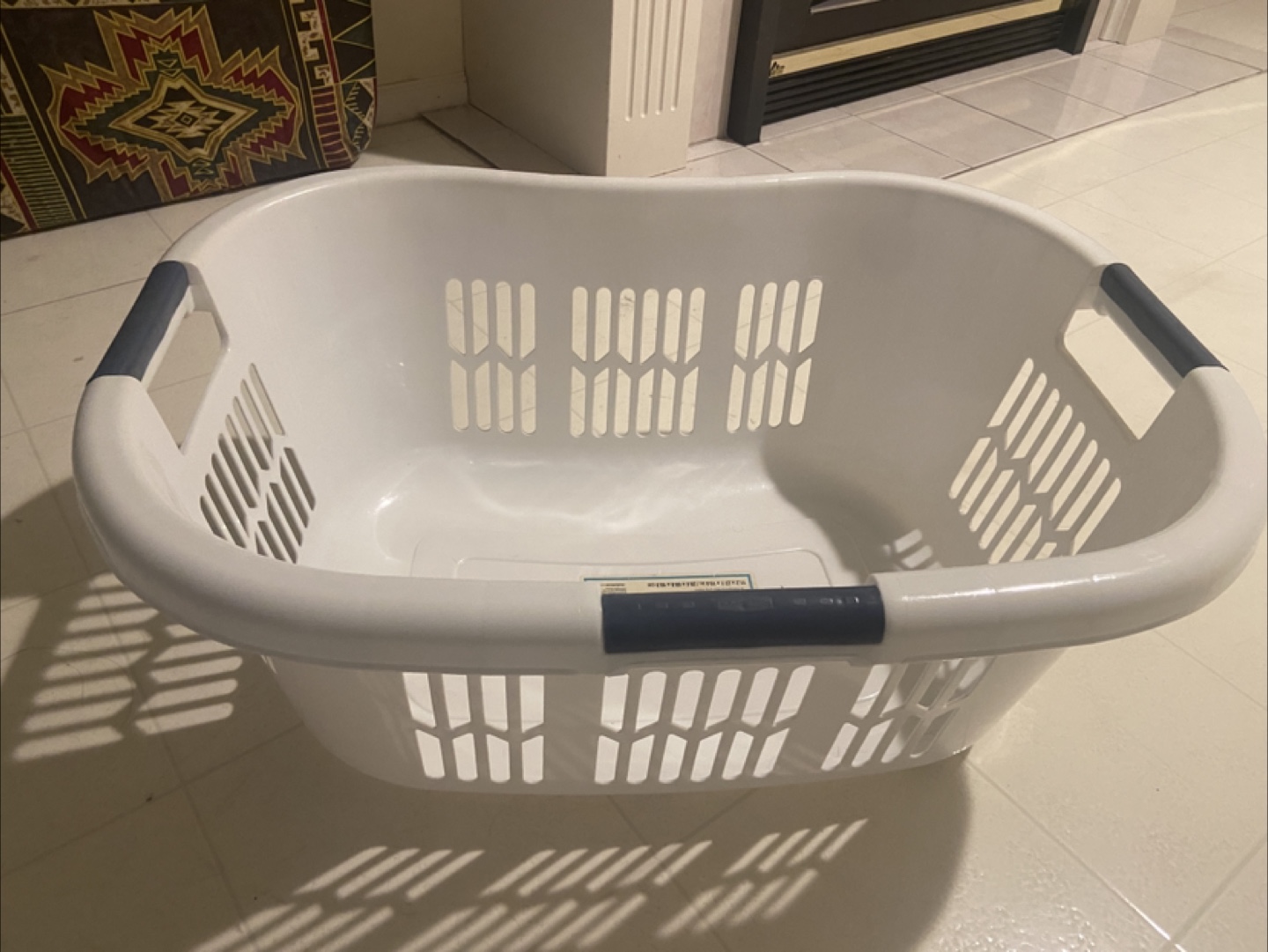 Flo Hooger Laundry Basket - White