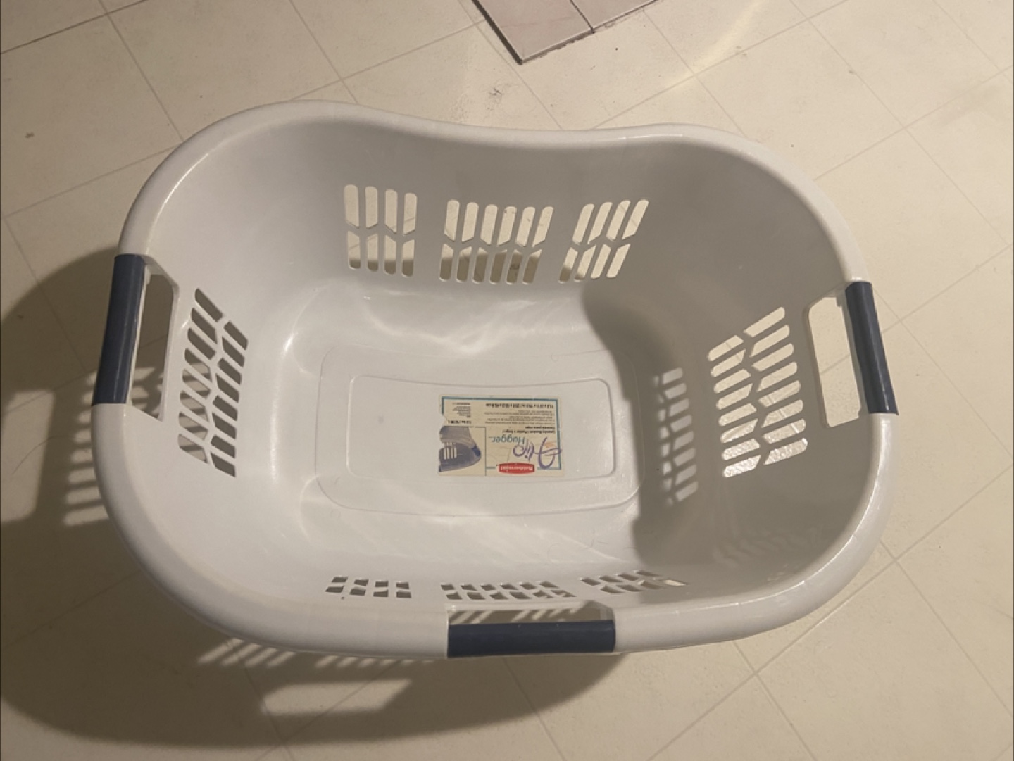 Flo Hooger Laundry Basket - White - photo 2