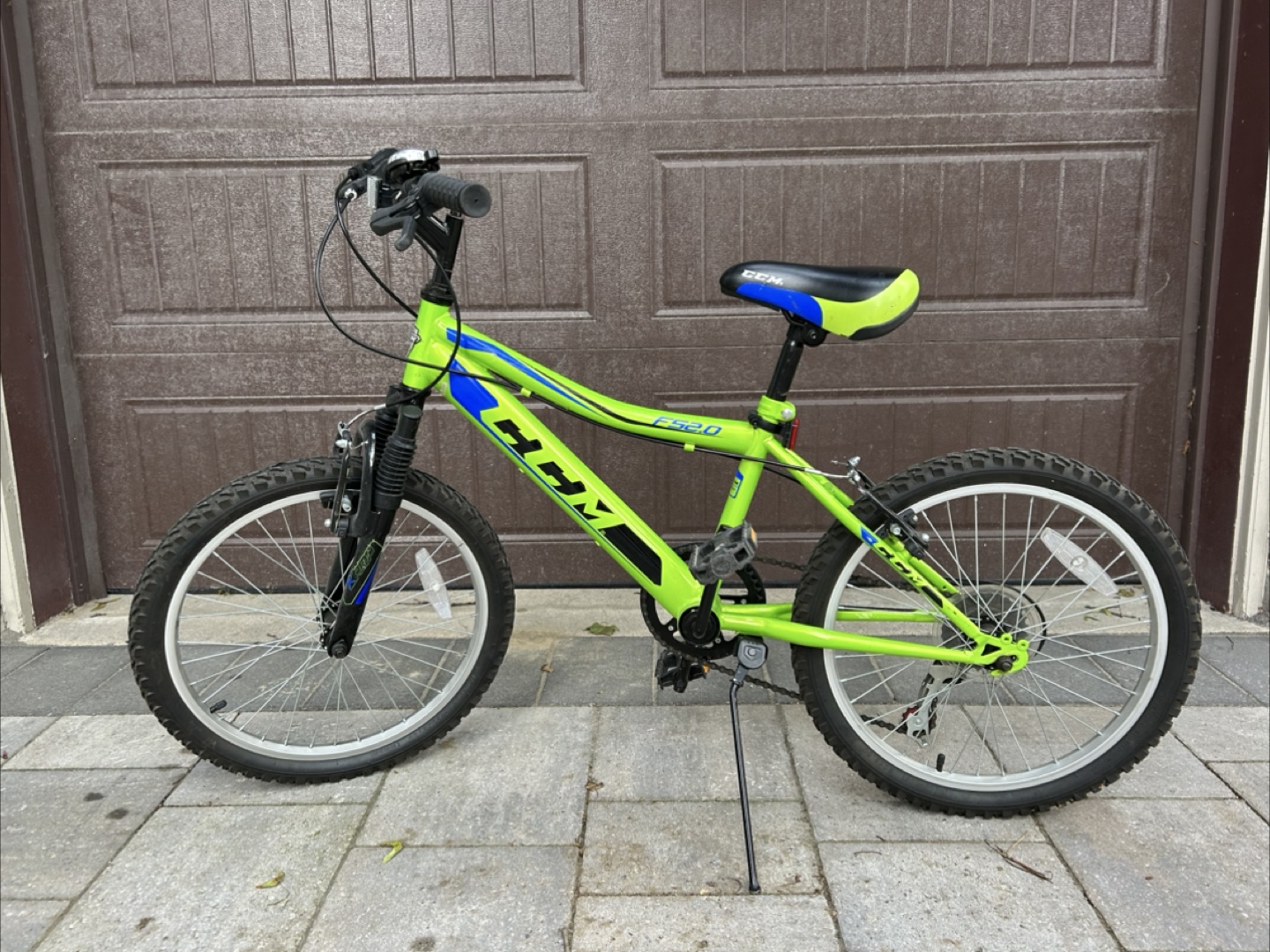 CCM FS2.0 Green/Blue Kids Bike