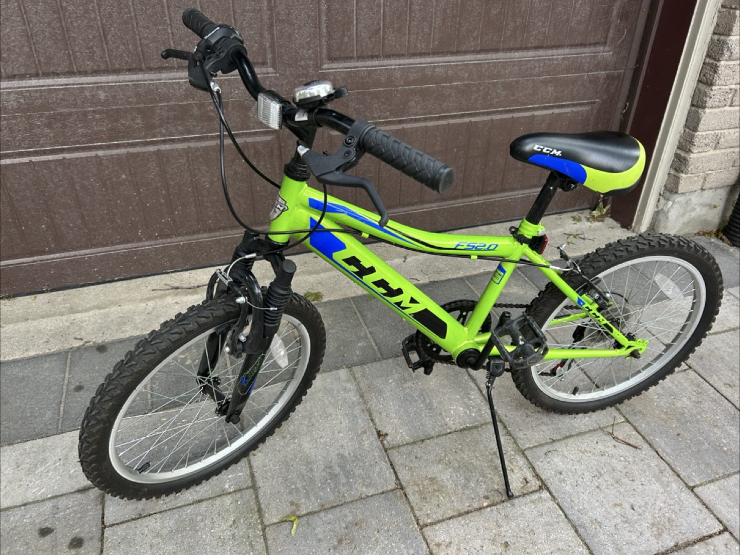 CCM FS2.0 Green/Blue Kids Bike - photo 2