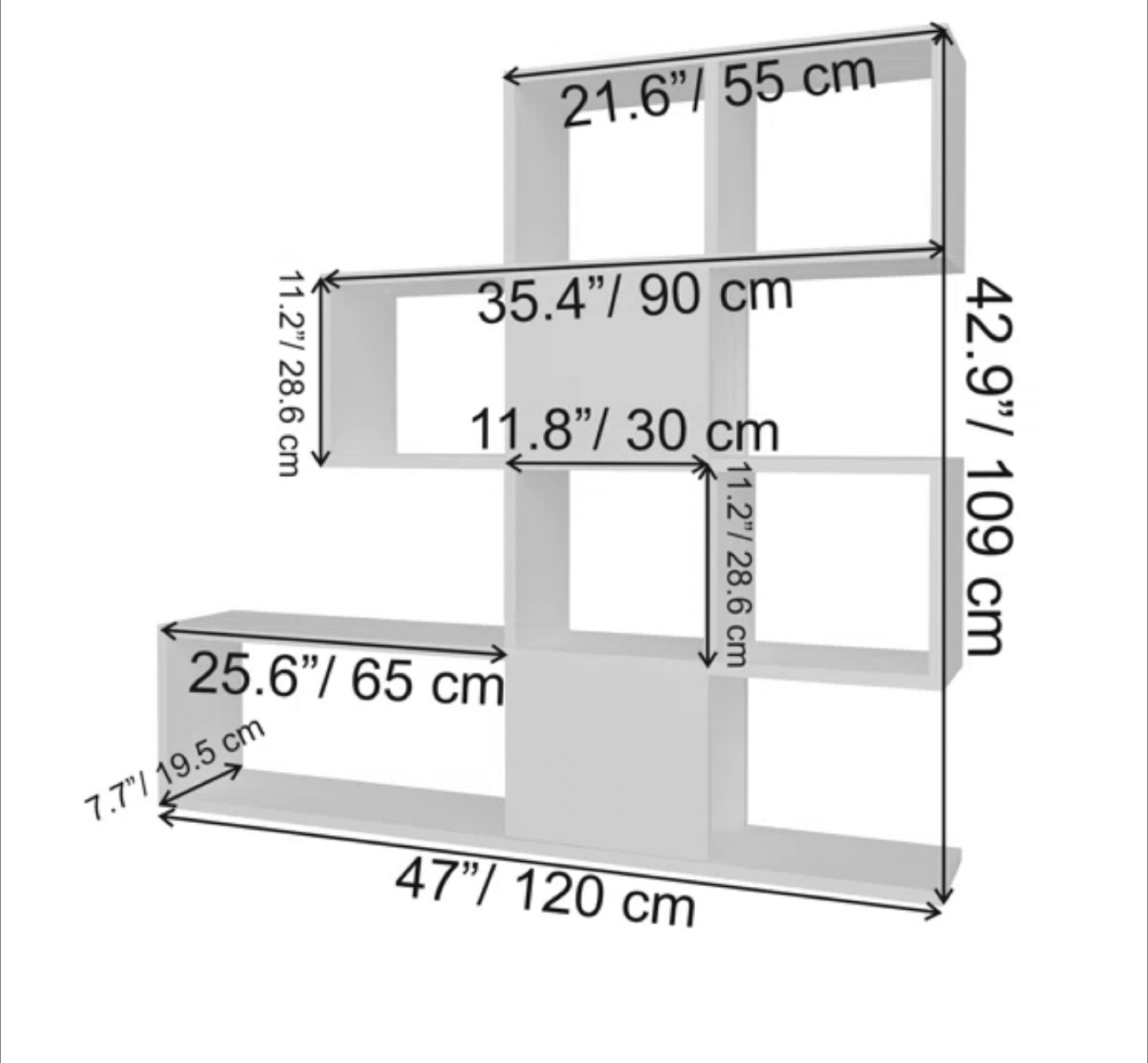 Geometric Bookshelf - photo 4