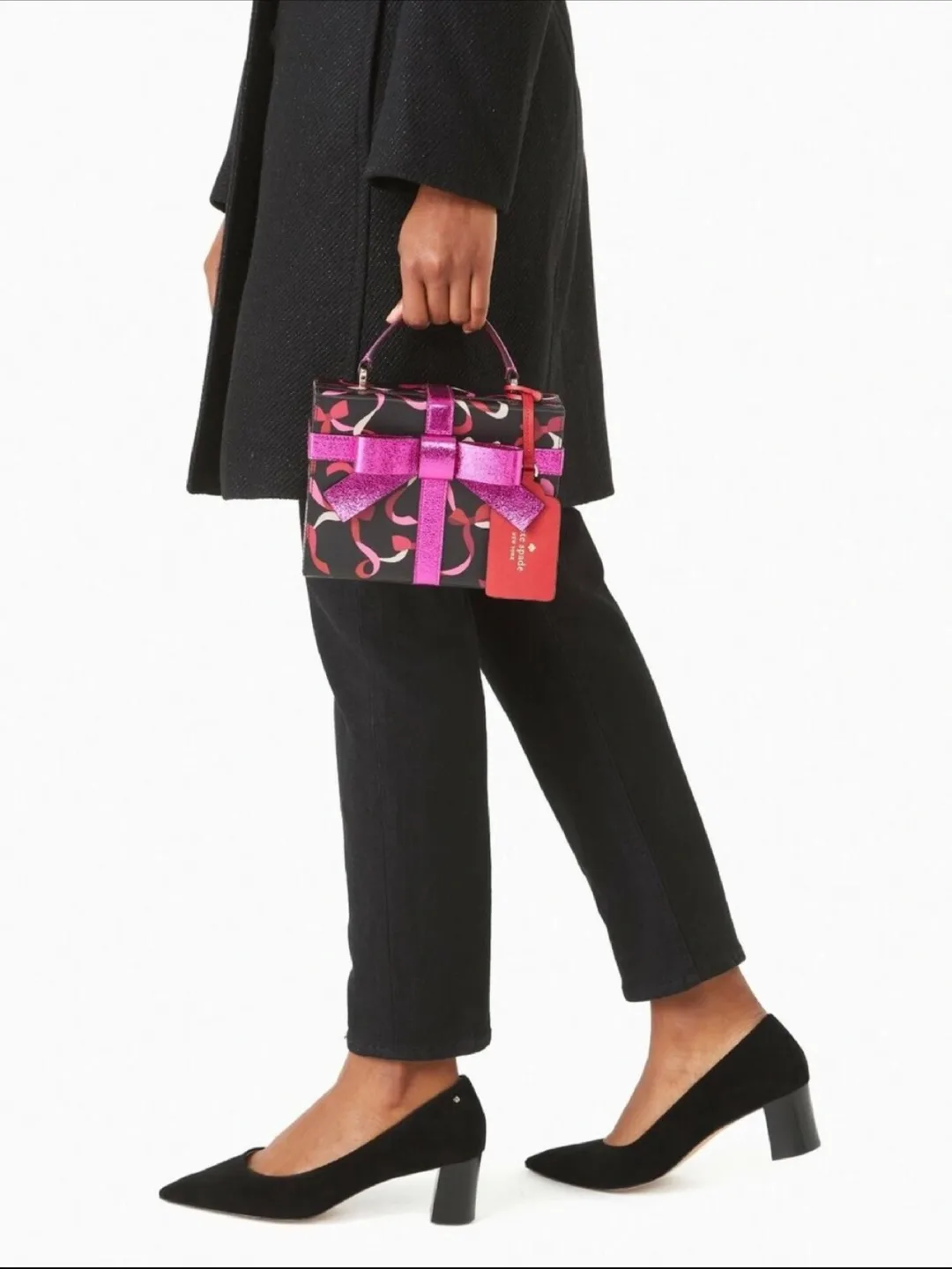 Kate Spade New York Wrapping Party Gift Box Crossbody Bag image indicator(7)