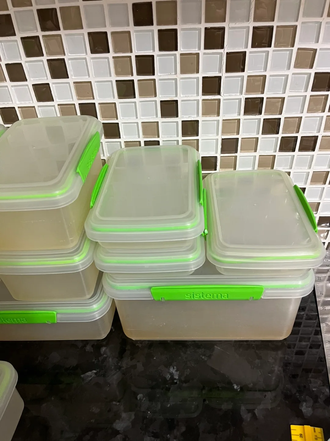 🚚 Moving Sale 🚚Sistema Food Storage Containers - Bundle image indicator(5)