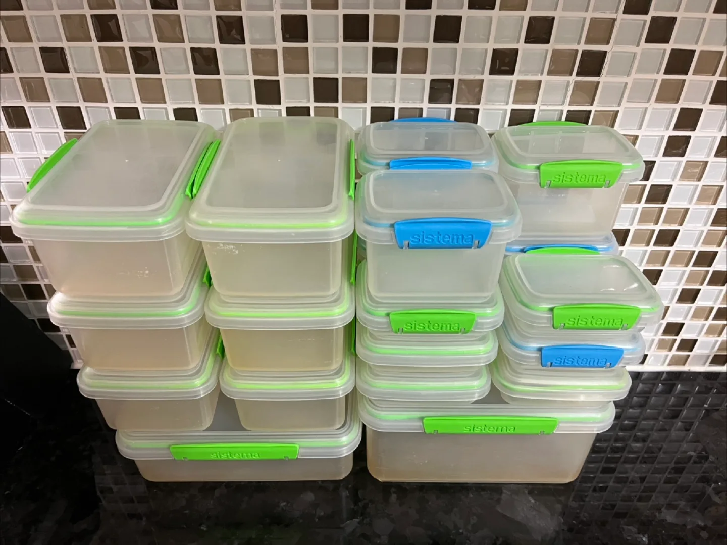 🚚 Moving Sale 🚚Sistema Food Storage Containers - Bundle image indicator(2)