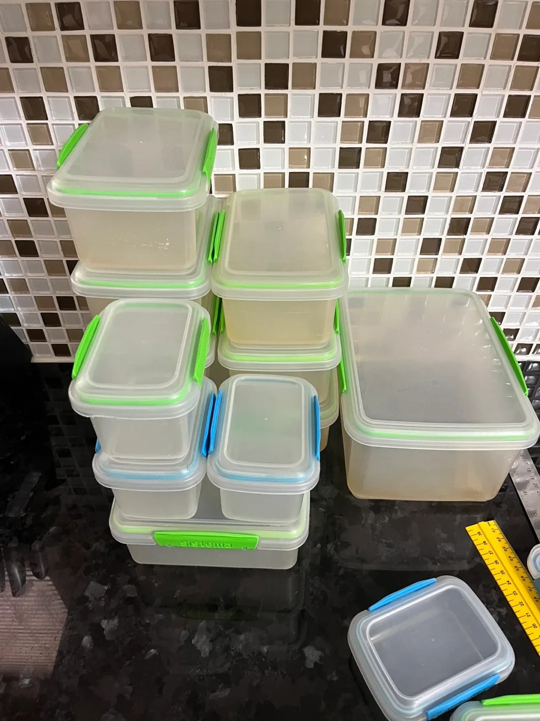 🚚 Moving Sale 🚚Sistema Food Storage Containers - Bundle image indicator(7)