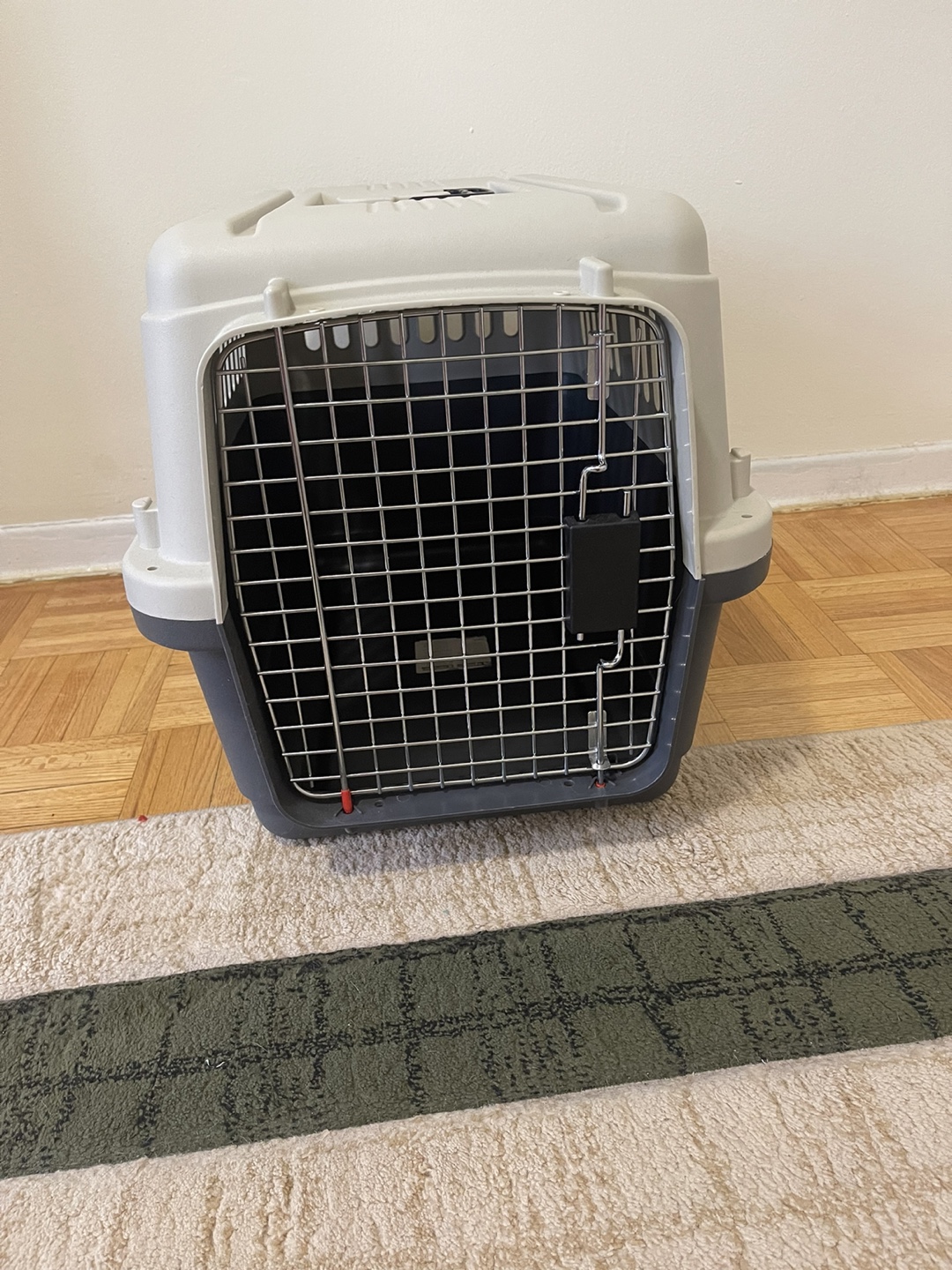 Pet Carrier - Grey & White - photo 2