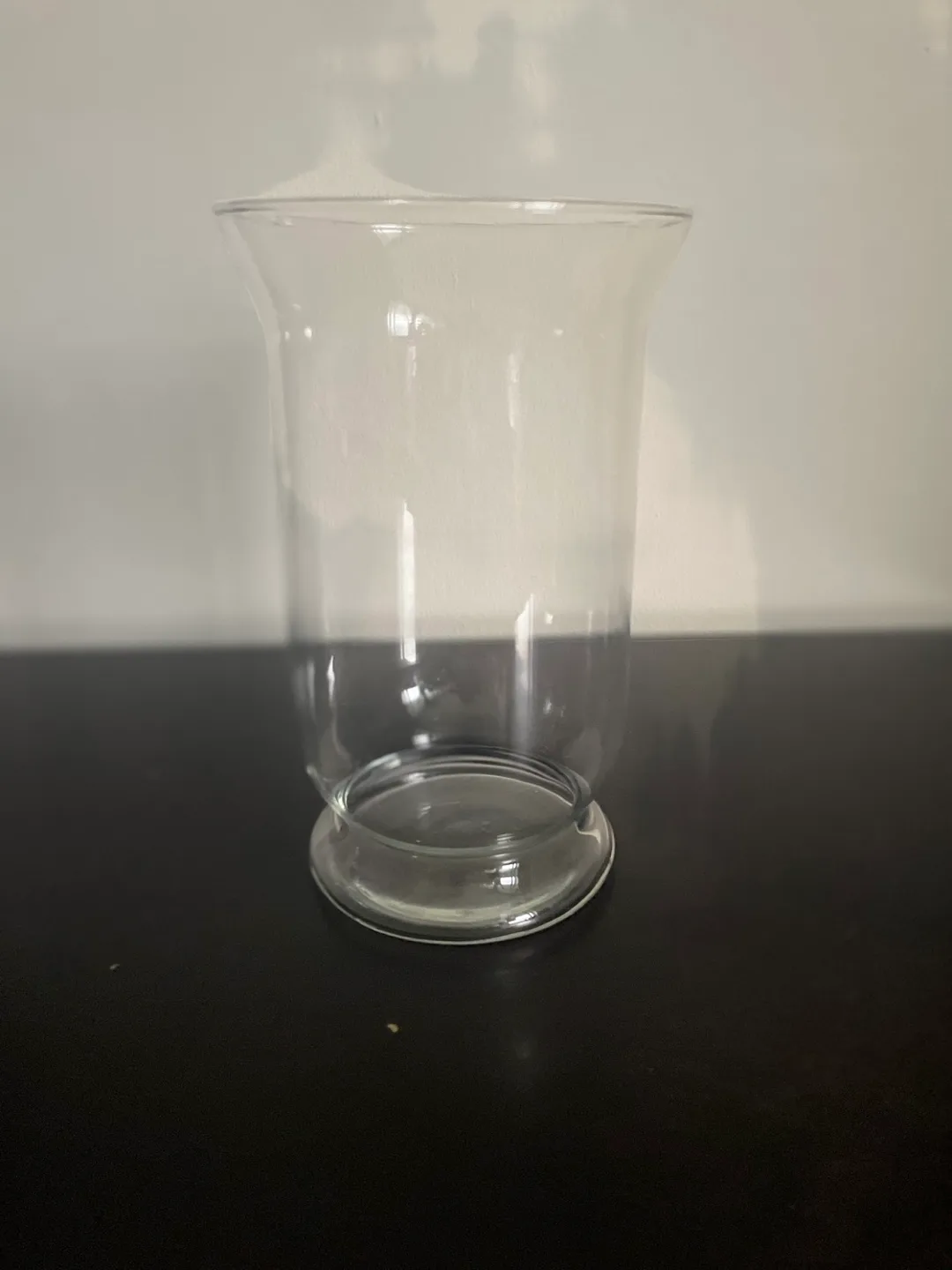 Clear Glass Vase thumbnail