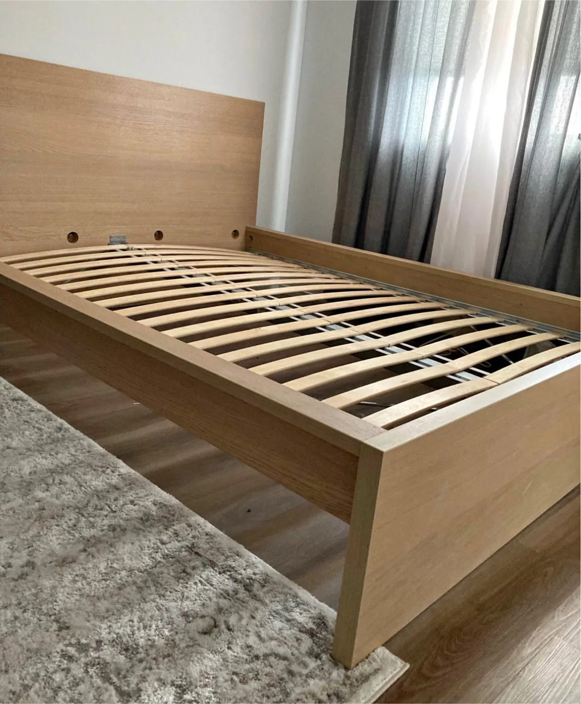 Special color Queen bed frame *Like new thumbnail