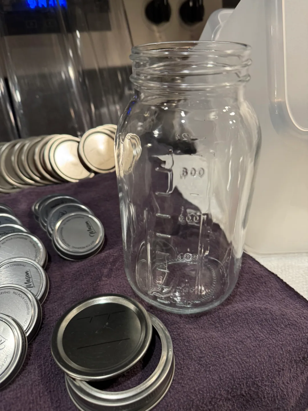 Mason Jar - 1000 ml (34 oz) thumbnail
