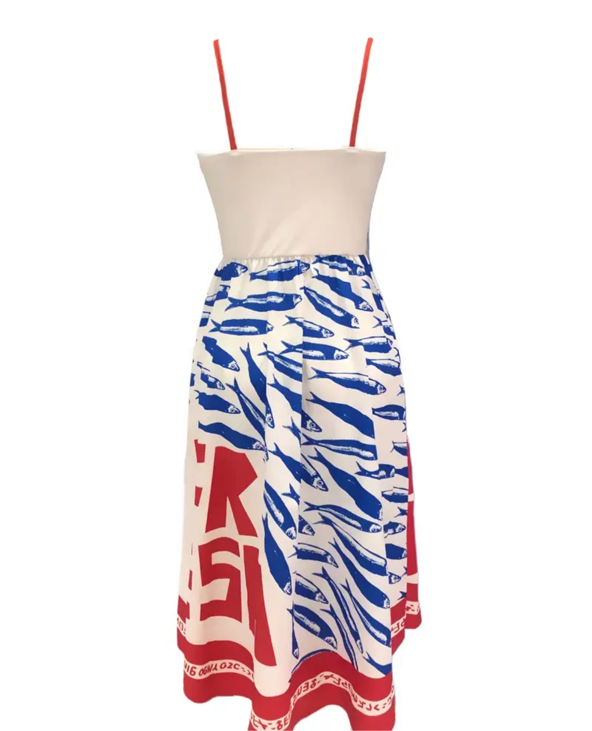 Brand New Fish Print Dress - Size L - photo 3