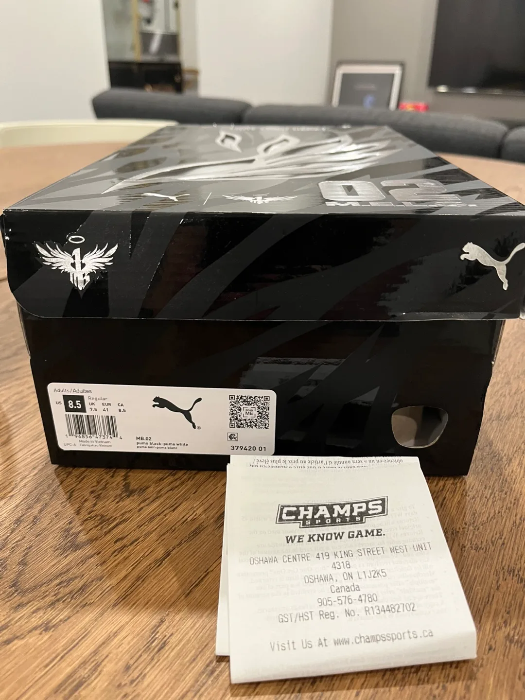 Lamelo Ball Mb.02 Oreo Size 8.5 image indicator(7)