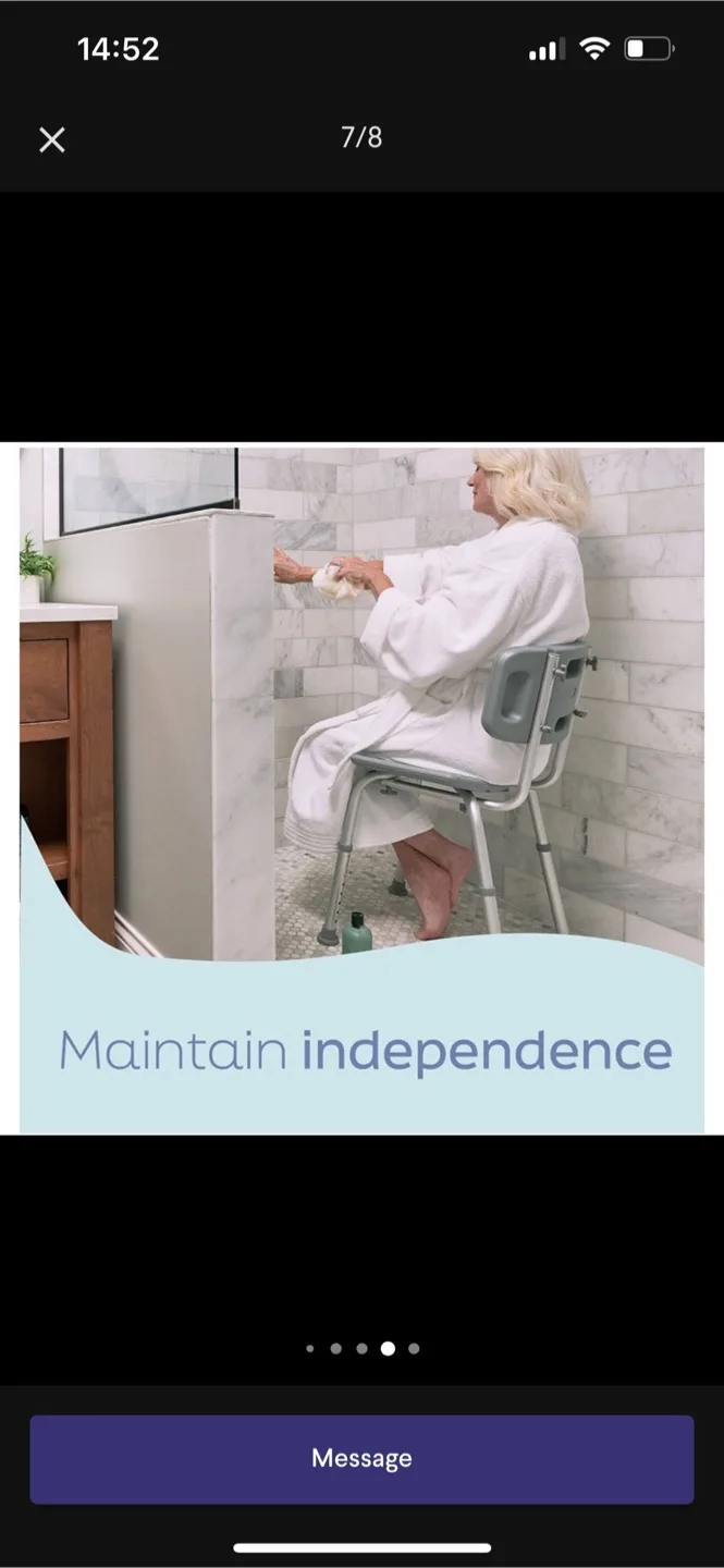 🇨🇦 Drive Medical Bath Chair, Gray image indicator(8)