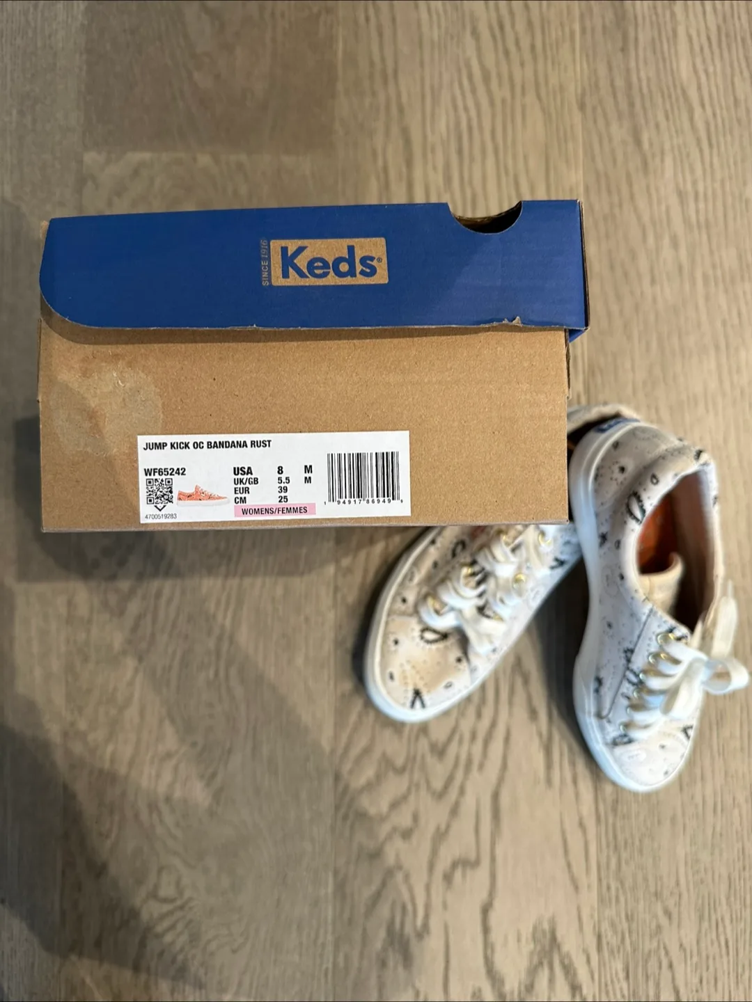 Keds Jump Kick OC Bandana Rust - Size 8 image indicator(2)