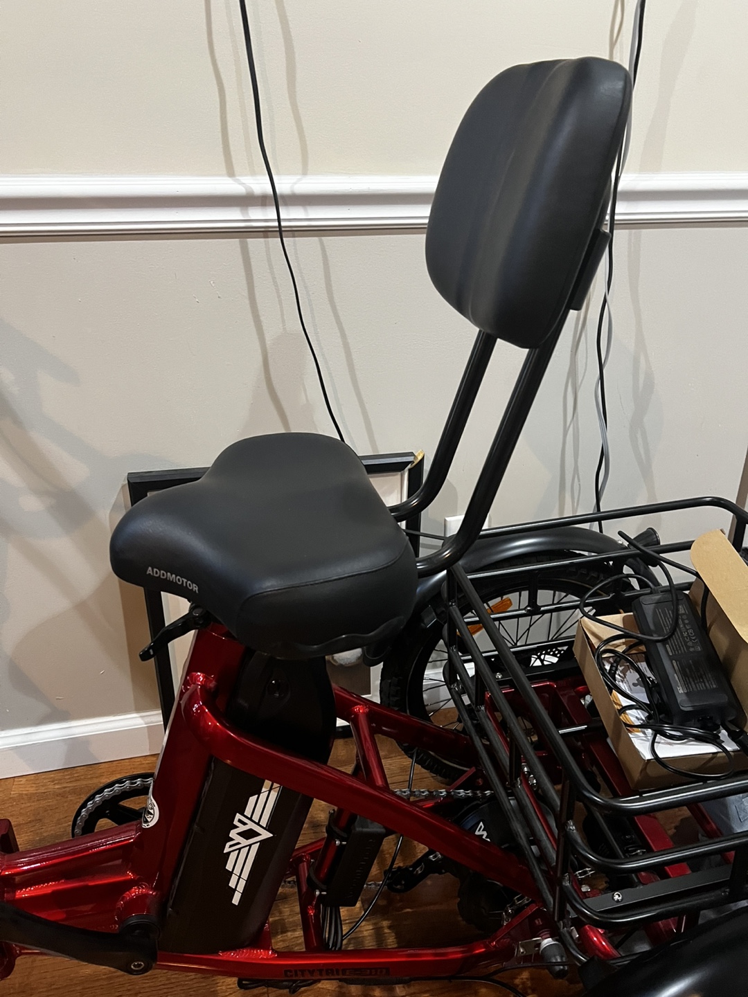 Addmotor Electric Trike Bike E310 - Red - photo 2