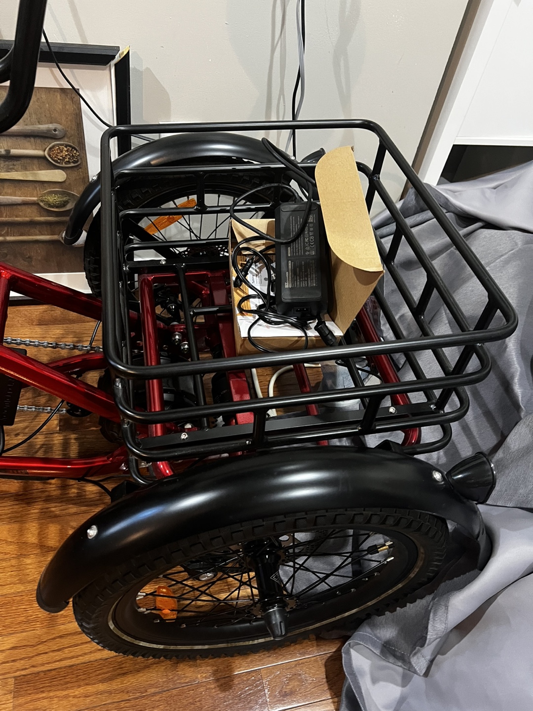 Addmotor Electric Trike Bike E310 - Red - photo 5