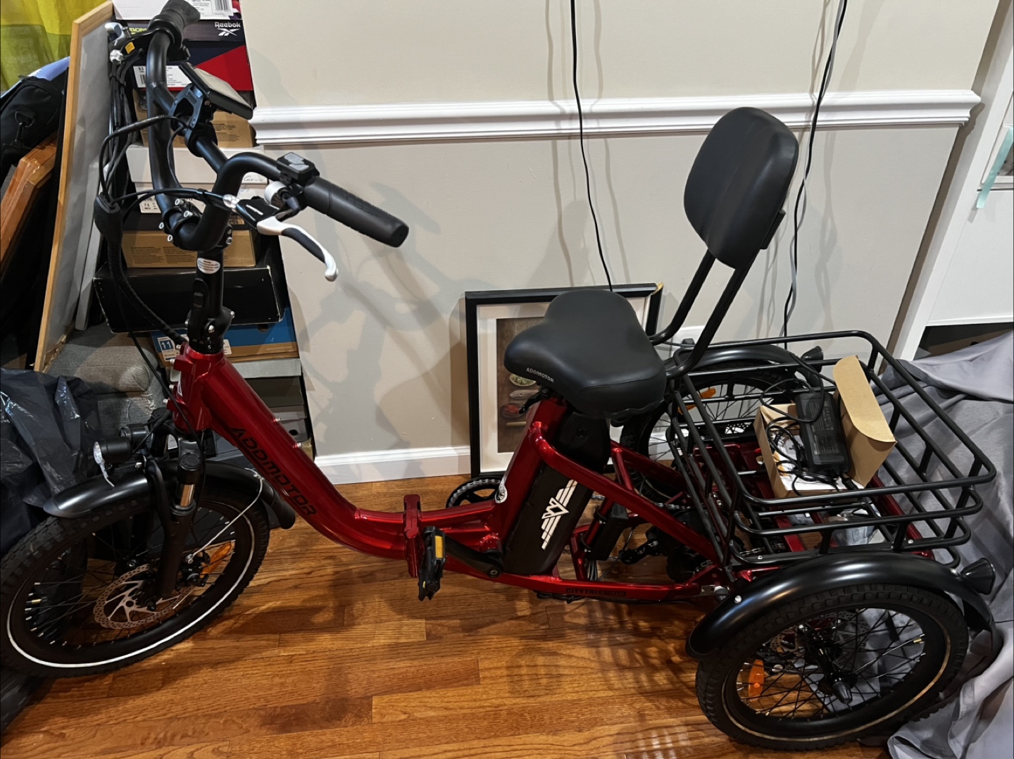 Addmotor Electric Trike Bike E310 - Red - photo 4