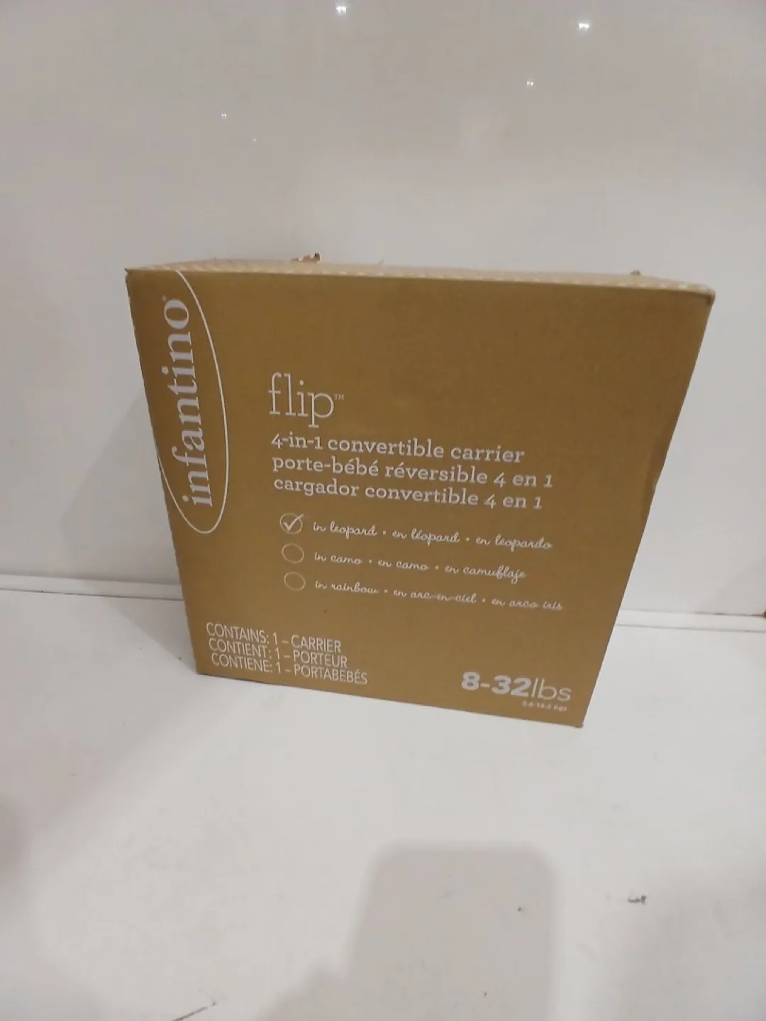 INFANTINO FLIP 4-IN-1 CONVERTIBLE BABY CARRIER image indicator(5)