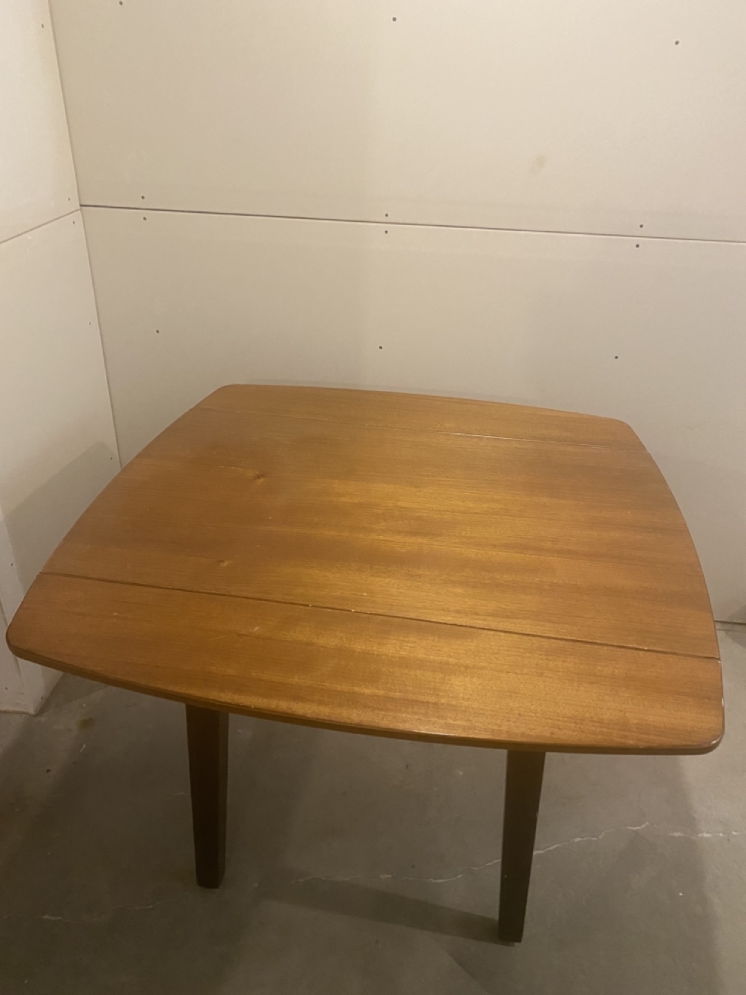 Vintage Teak Drop Leaf Dining Table