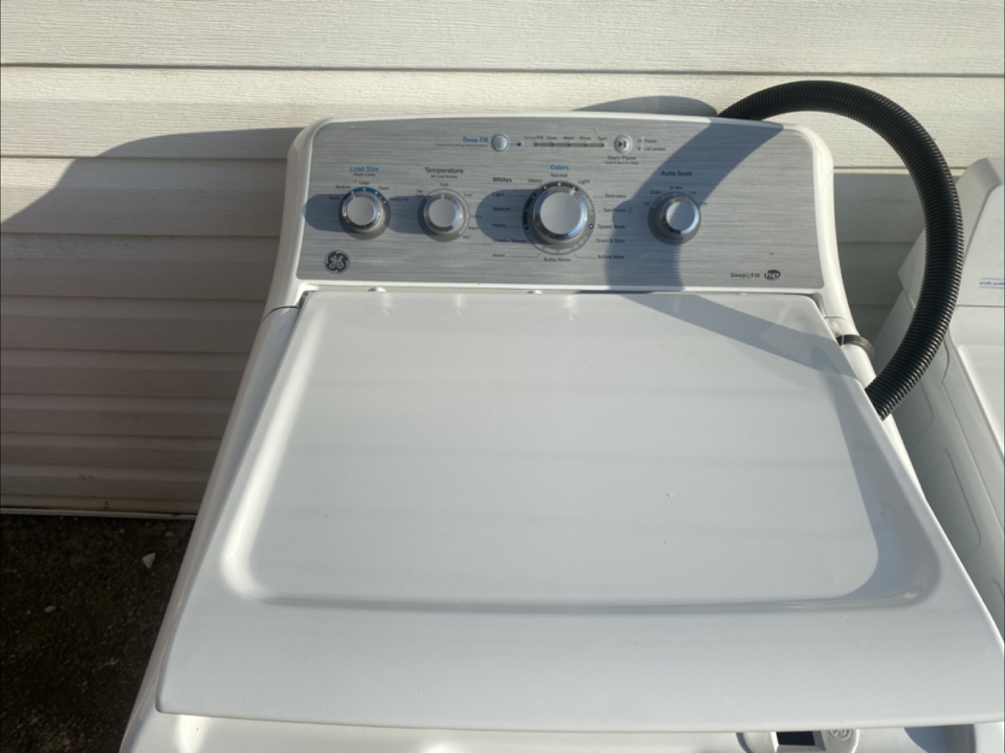 GE Washer & Moffat Dryer Set - Laundry Appliances