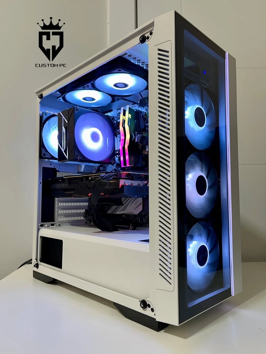 Gaming PC Intel i5-9600K \ RTX 2070 Super \ 16GB RAM \ 1TB SSD thumbnail