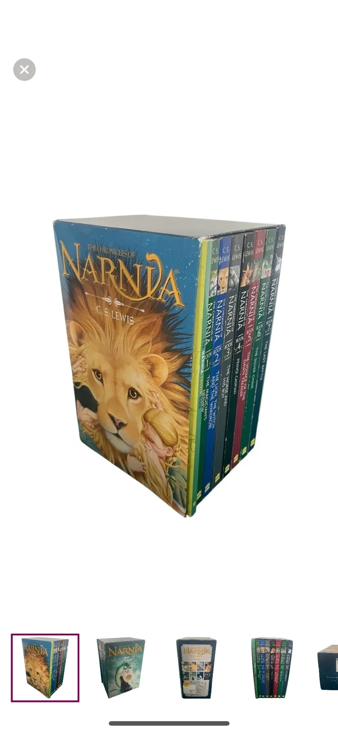 The Chronicles of Narnia Boxed Book Set thumbnail