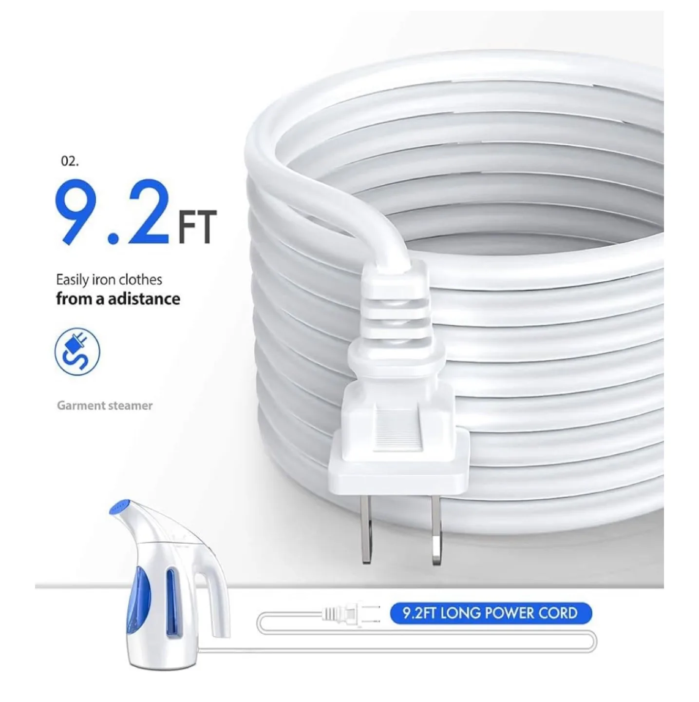 Handheld Clothes Steamer - 700W, 240ML Capacity image indicator(4)