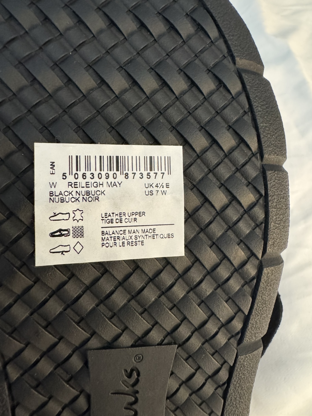 Clark’s black leather upper sandals - photo 4
