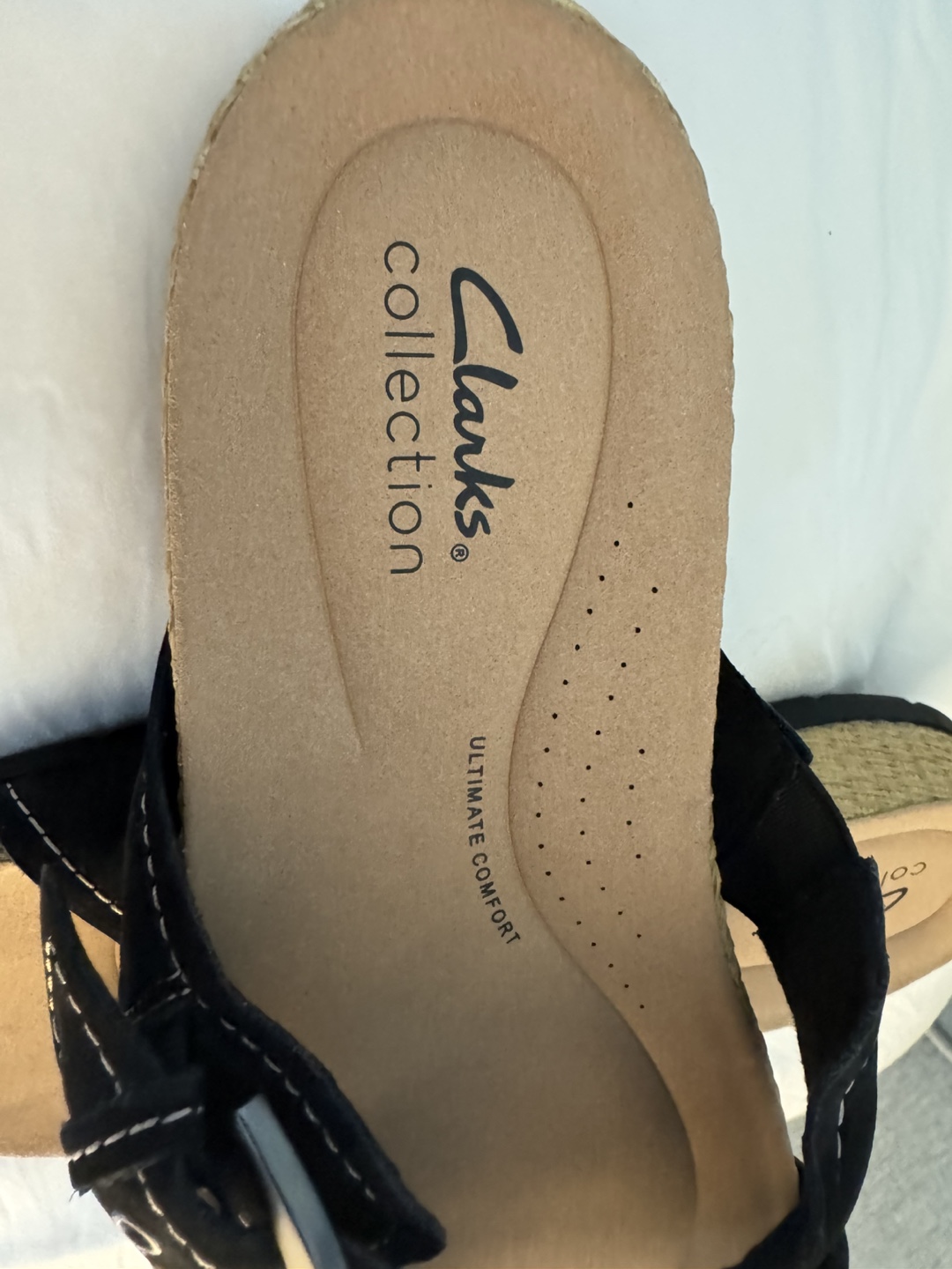 Clark’s black leather upper sandals - photo 5