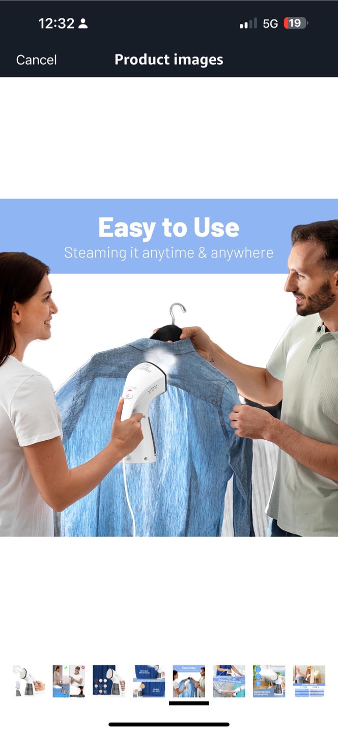 Portable Steam Iron - Easy to Use - photo 4