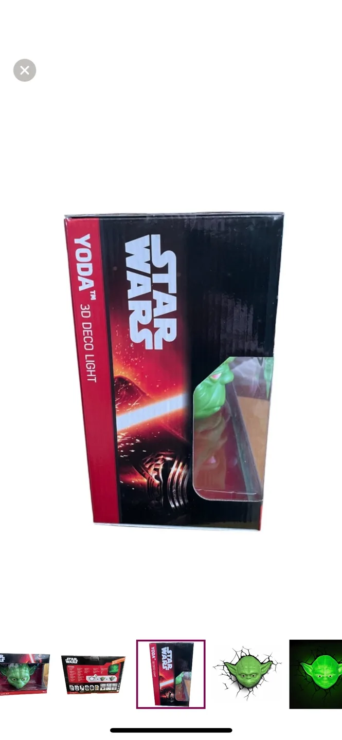 NWT Star Wars Yoda Light image indicator(3)
