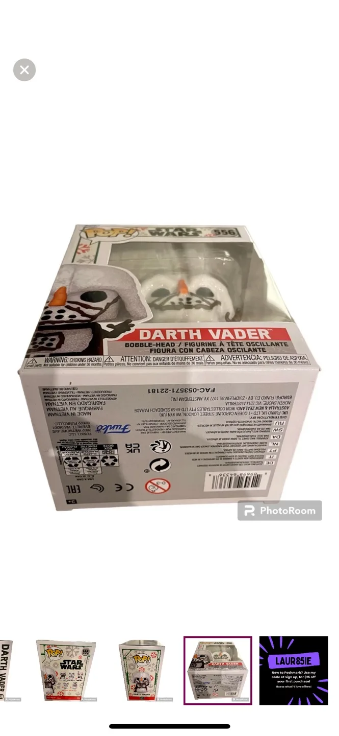 Star Wars Darth Vader Snowman Funko Pop image indicator(6)