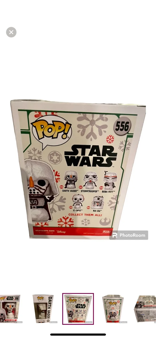 Star Wars Darth Vader Snowman Funko Pop image indicator(4)