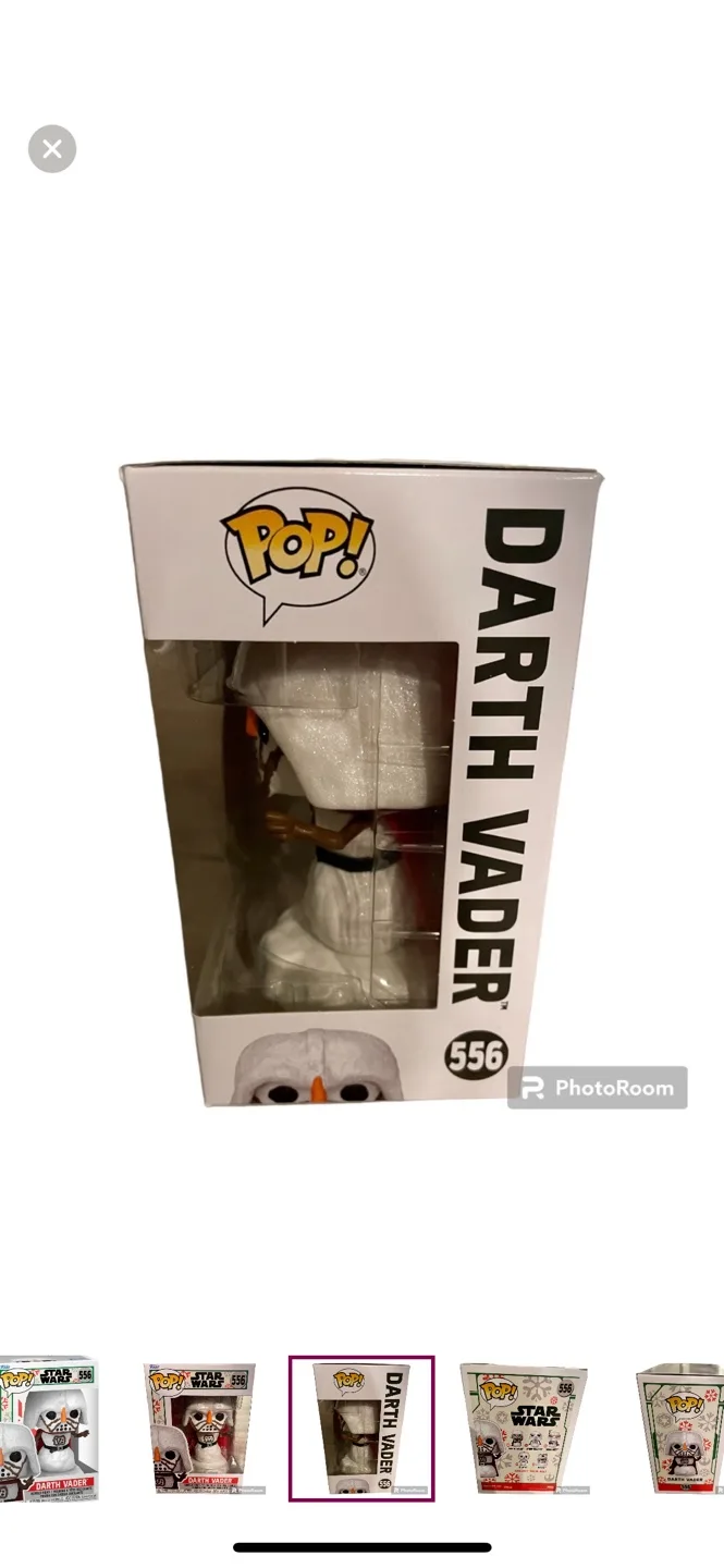 Star Wars Darth Vader Snowman Funko Pop image indicator(3)