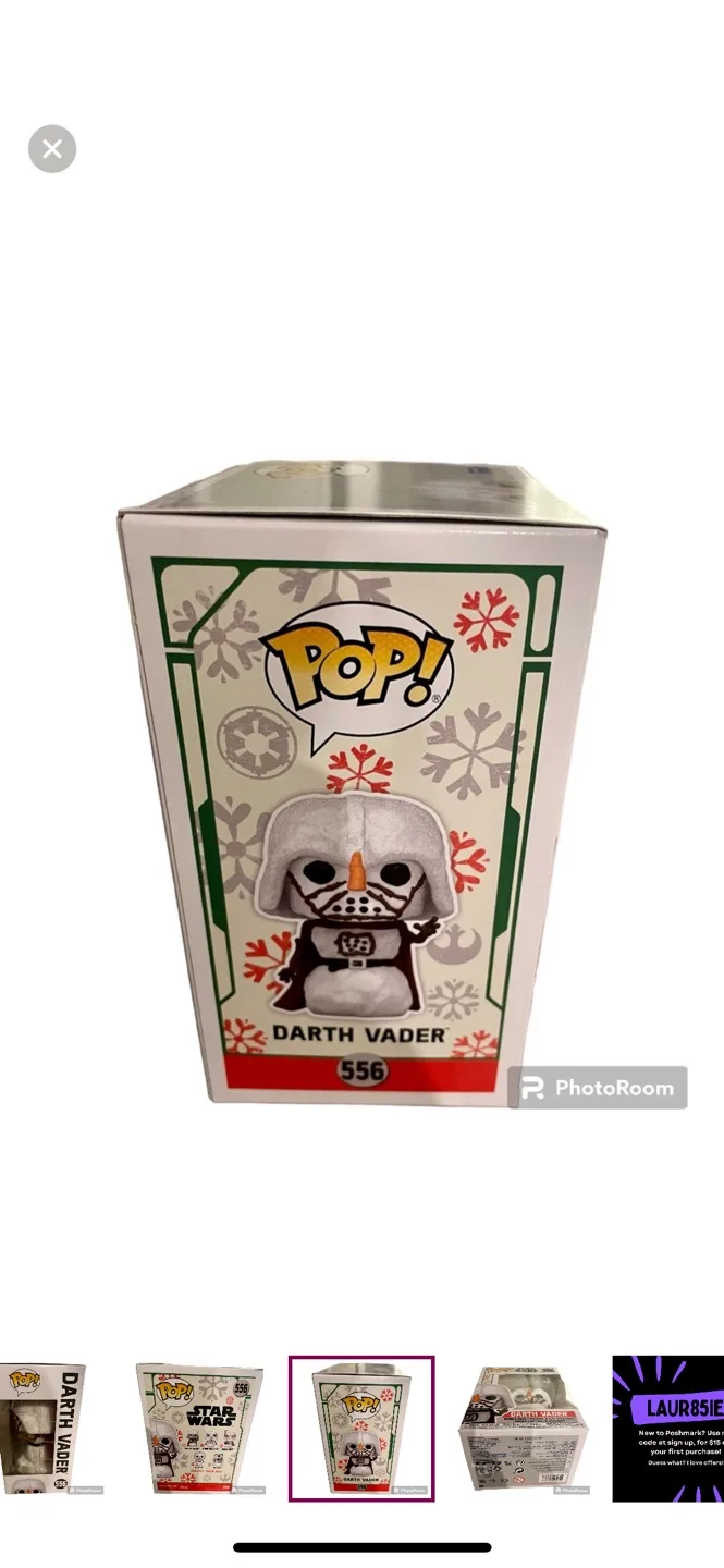 Star Wars Darth Vader Snowman Funko Pop image indicator(5)