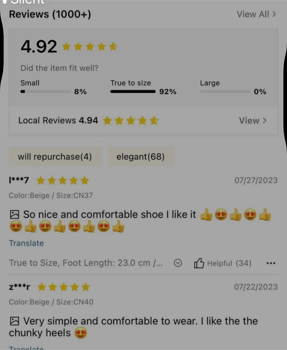 Beige Heeled Ankle Boots, Size 7 image indicator(3)