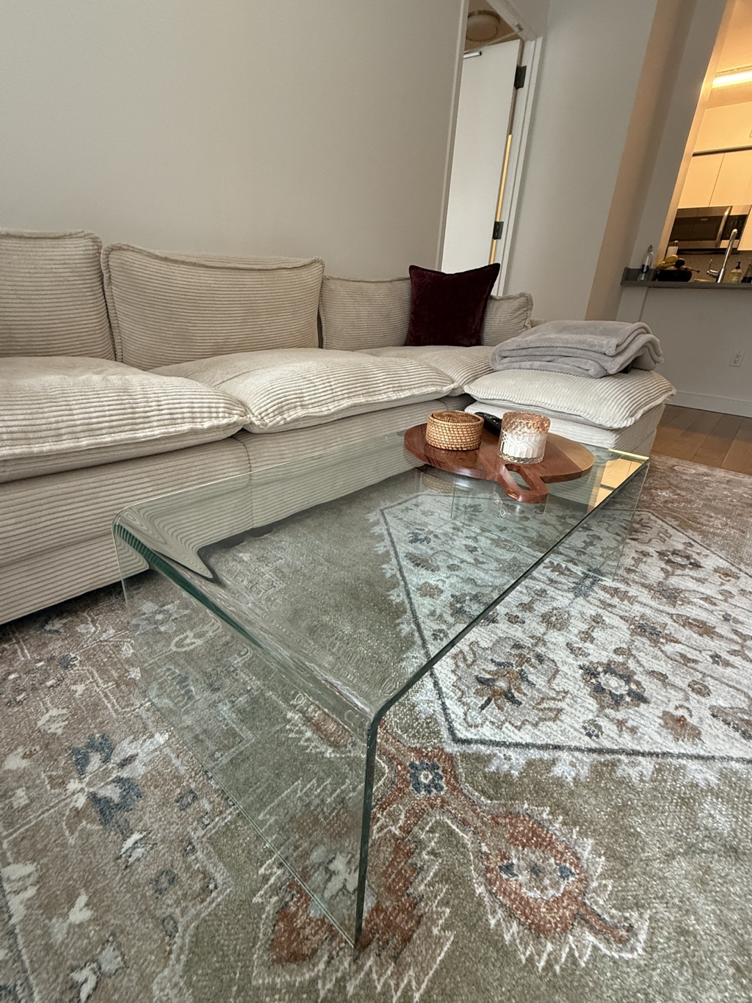 Glass Coffee Table - photo 2