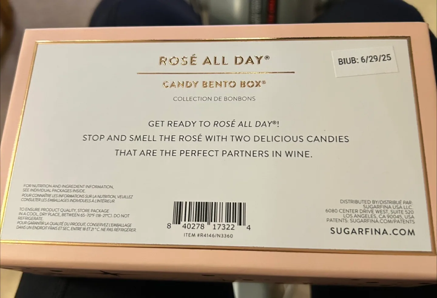 Sugarfina Rosé All Day Candy Bento Box image indicator(3)