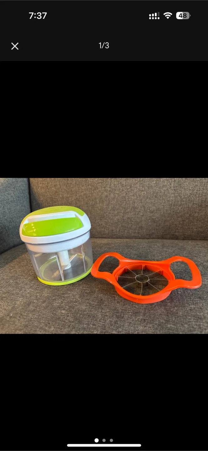 Food Chopper and Apple Slicer thumbnail