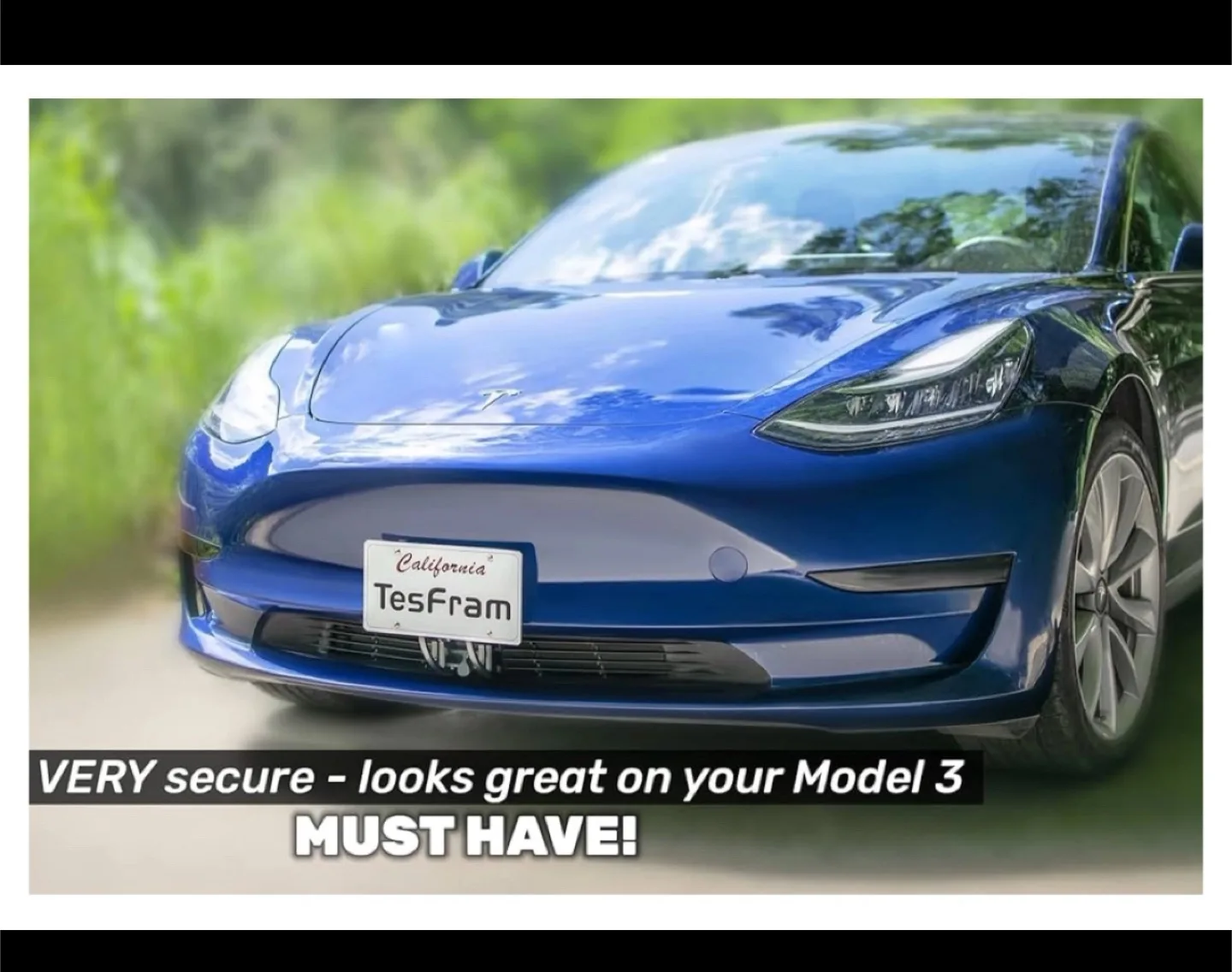 TesFram License Plate Frame for 2024+ model HIGHLAND New! image indicator(2)