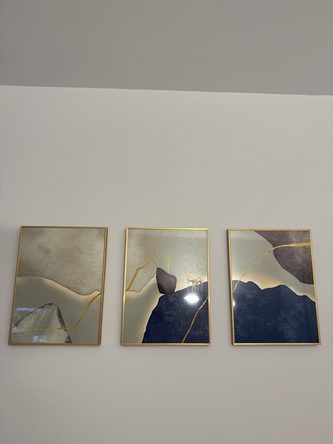 Set of 3 Framed Wall Art Prints